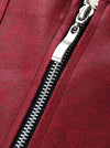 Vintage Renaissance Lace Up Matte Faux Leather Bustier Corset with Garters