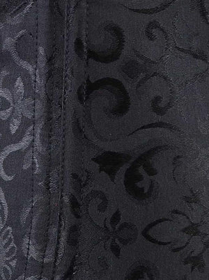 Women's Steampunk Gothic Steel Boned Halter Overbust Corset Vest