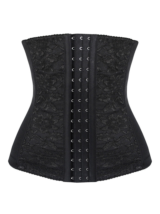 Women's Steel Boned Lace Waist Training Shapewear Underbust Corset