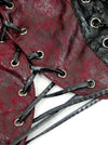 Gothic PU Leather Steampunk Rivet and Cross Embellished Shrug