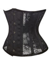 14 Steel Bones See-through Breathable Body Shaper Underbust Corset for Women