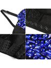 Women's Spaghetti Straps Rhinestone Push Up Bra Party Clubwear Crop Top