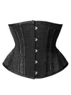 Underbust Corset Women's Heavy Duty Steel Boned Hourglass Waist Trainer Body Shaper