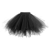 Women's Short Tutu Mini Skirt Tulle Petticoat Underskirt for Cosplay Party