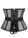 16 Steel Boned Breathable Mesh Underbust Waist Training Cincher Corset