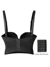 Women Sexy Sweets Studded Gem Spaghetti Straps Bustier Bra Clubwear Crop Top