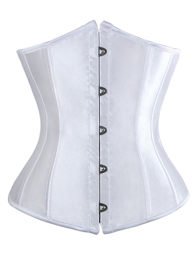 Fashion Plus Size Satin Waist Training Cincher Corset Bustier Top