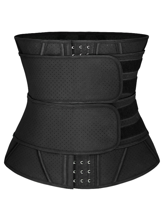 Unisex Latex Sports Waist Trainers Underbust Corset Belt Body Shaper Sport Girdle