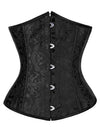 Floral Brocade Plus Size Waist Cincher Shaper Underbust Corset