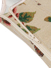 Women's Renaissance Vintage Summer Floral Embroidery Bustier Corset Crop Top