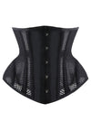 Women's Sexy Steel Boned See-through Mesh Bodyshaper Underbust Corset