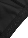 Black Plus Size Spaghetti Straps PU Leather Bustier Crop Top