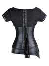 Women's Spiral Steel Boned Goth Retro Overbust Steampunk Bustier Corset