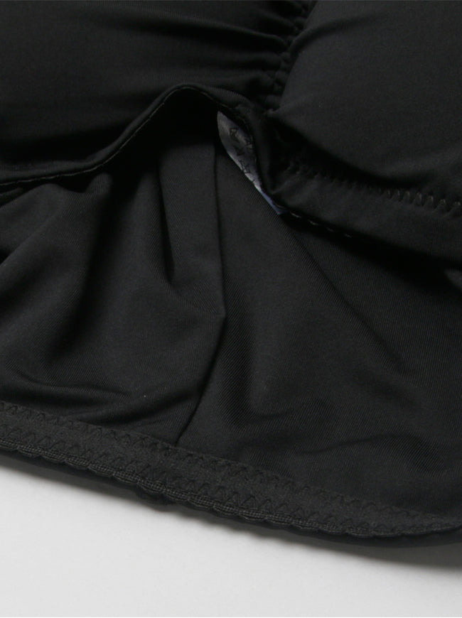 KIORIO Men's Black Briefs High Elastic Underpants