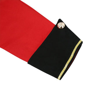 Burlesque Men's Red Ringmaster Tailcoat Jacket