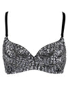 Womens Fashion B Cup Sequin and Beaded Bra Dance Tribal Underwire Sport  Top