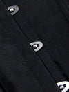 Satin Strapless Plus Size Black Ovebust Corset Top