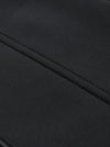 Unisex Black Neoprene Velcro Sports Waist Trimmer Body Shaper Belt
