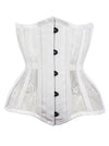 Sexy 14 Steel Boned See-through Mesh Lace Up Underbust Corset