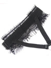 Gothic Punk Costume Accessory Feather Shoulder Wrap Shawl with Lace Collar Choker