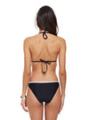 High Waist Bikini Set Two Pieces Halter Straps Tassel Swimsuits