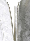 Strapless Zipper White Bridal Overbust Bustier Corset Top