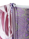 Renaissance Lace Up Purple Plus Size Overbust Bustier Corset Top