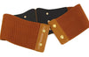 Women's Fashion Western Leather Belt Adjustable T-shirt Dress Brown Belt